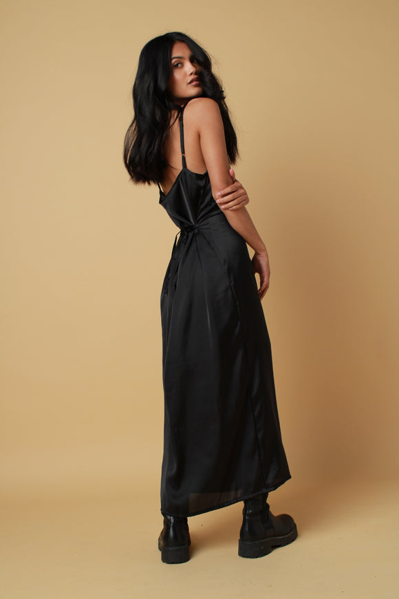 Black Slip Dress